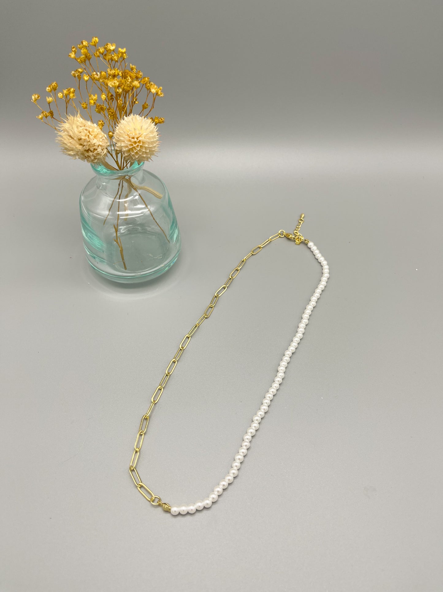 Pearl Linked Necklace